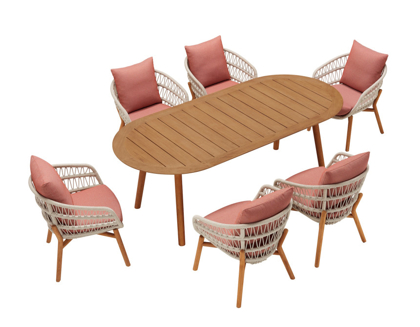 Vasca/D7 Dining Set (301550)
