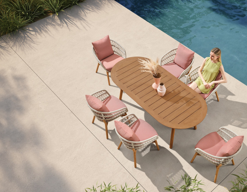 Vasca/D7 Dining Set (301550)