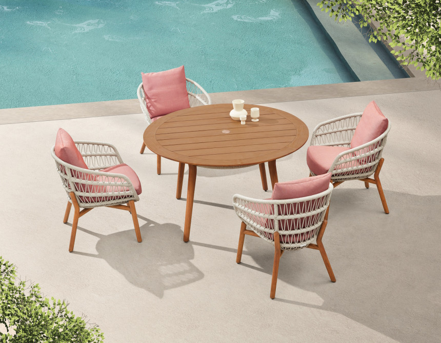 Vasca/D5 Dining Set (301560)