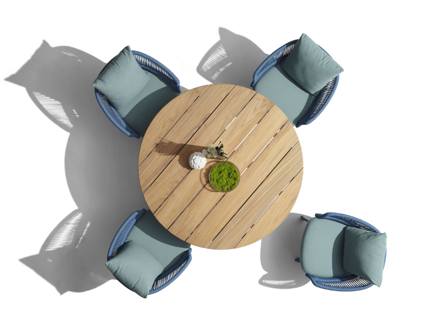 Aio/D5 Blue* Dining Set (205590)