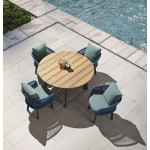 Aio/D5 Blue* Dining Set (205590)