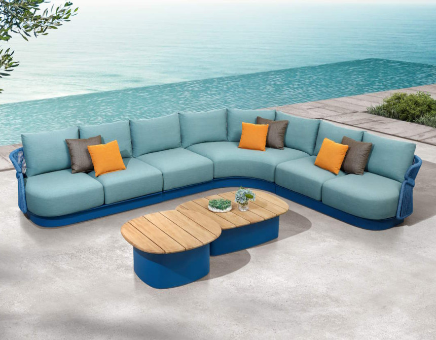 Aio/C6 Blue* Corner Lounge Set (2055120)