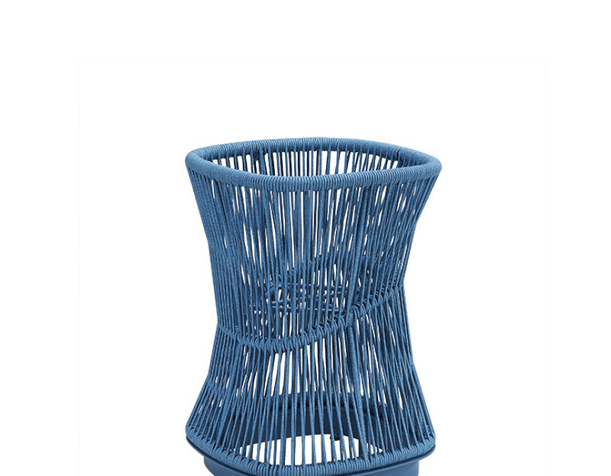 Aio/B-72cm* Flower Basket Blue (205591)