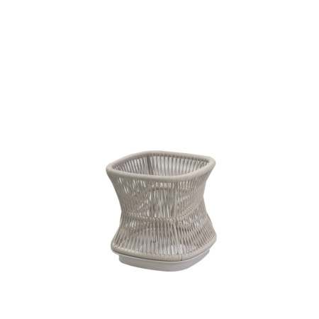Aio/B-50,5cm* Flower Basket Taupe (205592)