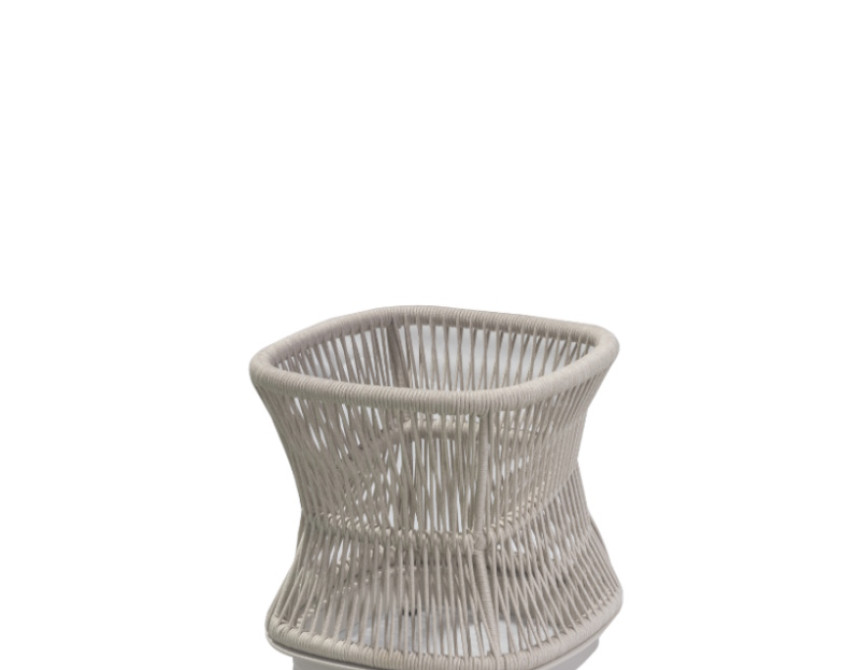 Aio/B-50,5cm* Flower Basket Taupe (205592)