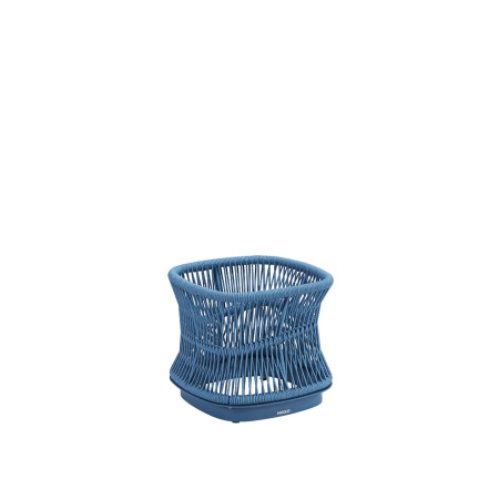 Aio/B-45cm* Flower Basket Blue (205593)