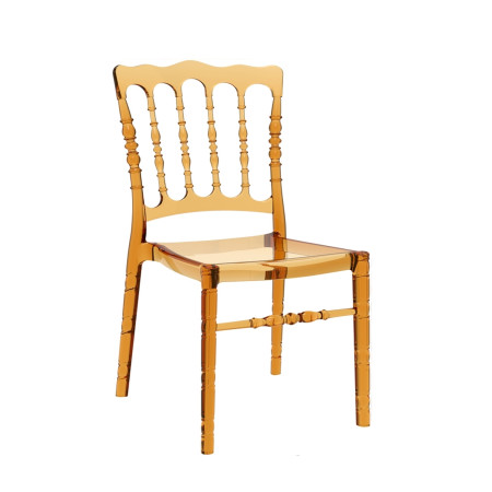 Opera* Chair Transparent Gold