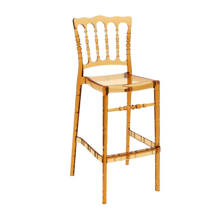 Opera/S* Barstool Transparent Gold
