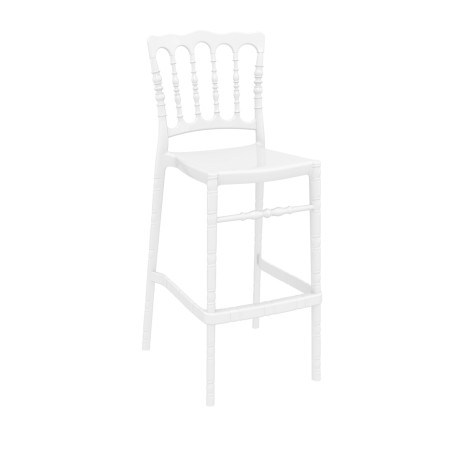 Opera/S* Barstool Glossy White
