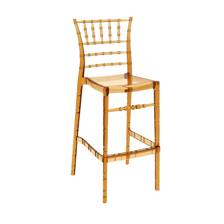 Chiavari/ST-S* Barstool Transparent Gold