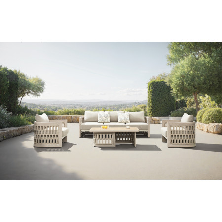 Riva-3.0-3 Lounge Set Aluminum (2064330)