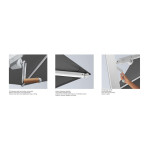 Wing/C-3x3m DELUXE Corner Umbrella (90020001)