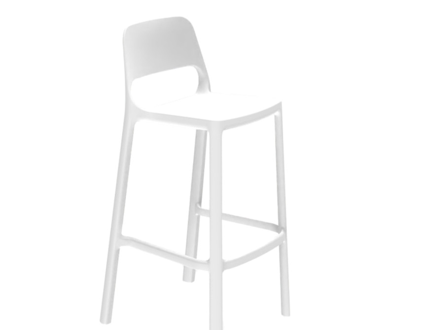 Nuke/S-67cm* Barstool Snowball