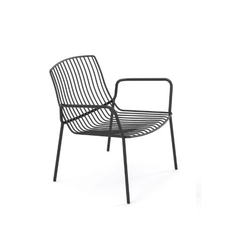 Paggio/L* Lounge Armchair Black