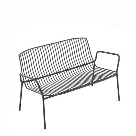 Paggio/D2* Lounge Bench Black