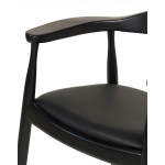 Ador/P-Black* Armchair