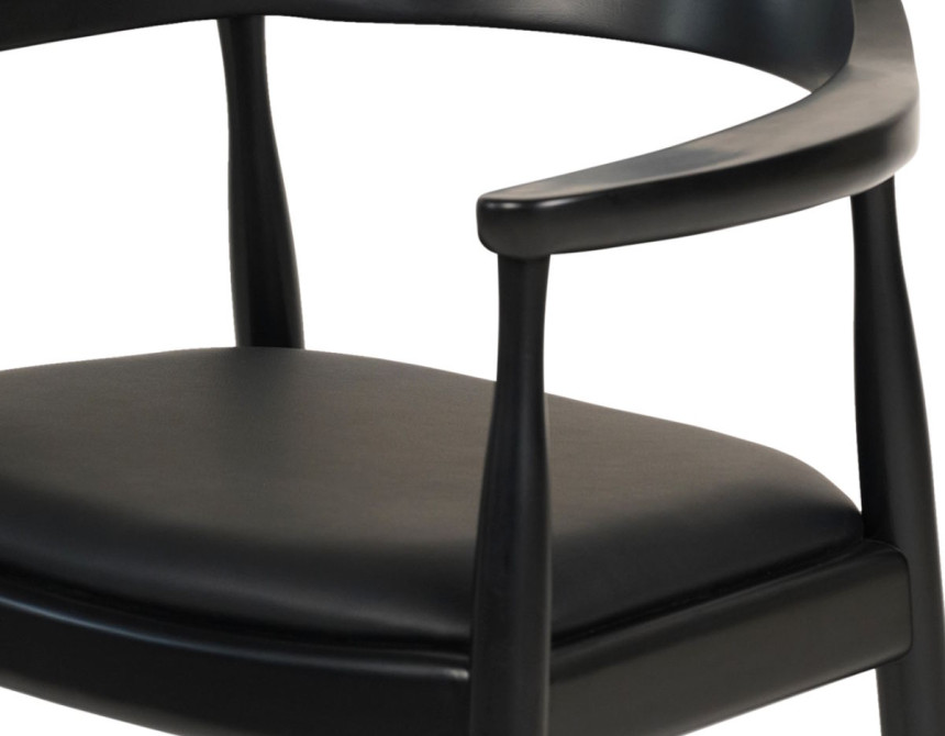 Ador/P-Black* Armchair