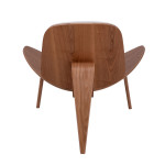 Superior/Natural* Lounge Armchair White