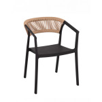 Bogi/P* Armchair PP Black