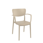 Lisa/PL* Armchair Taupe