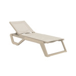 Rio/ST* Sun-Lounger Taupe