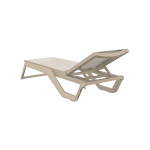 Rio/ST* Sun-Lounger Taupe
