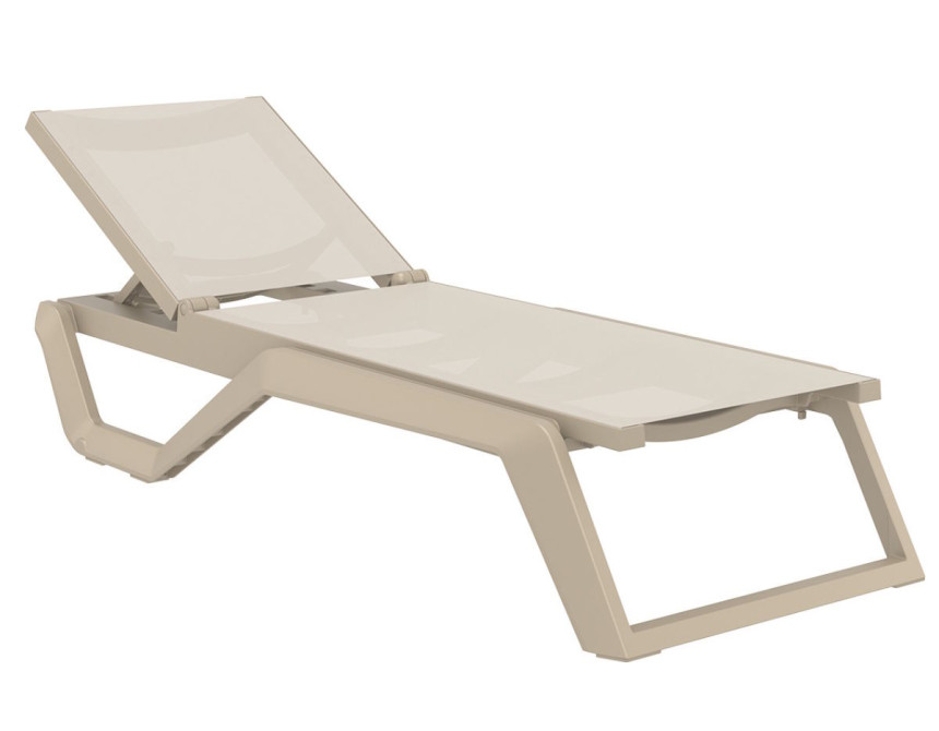 Rio/ST* Sun-Lounger Taupe