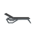 Rio/ST* Sun-Lounger Dark Grey-Black