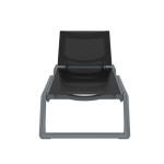 Rio/ST* Sun-Lounger Dark Grey-Black