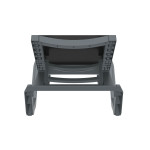 Rio/ST* Sun-Lounger Dark Grey-Black