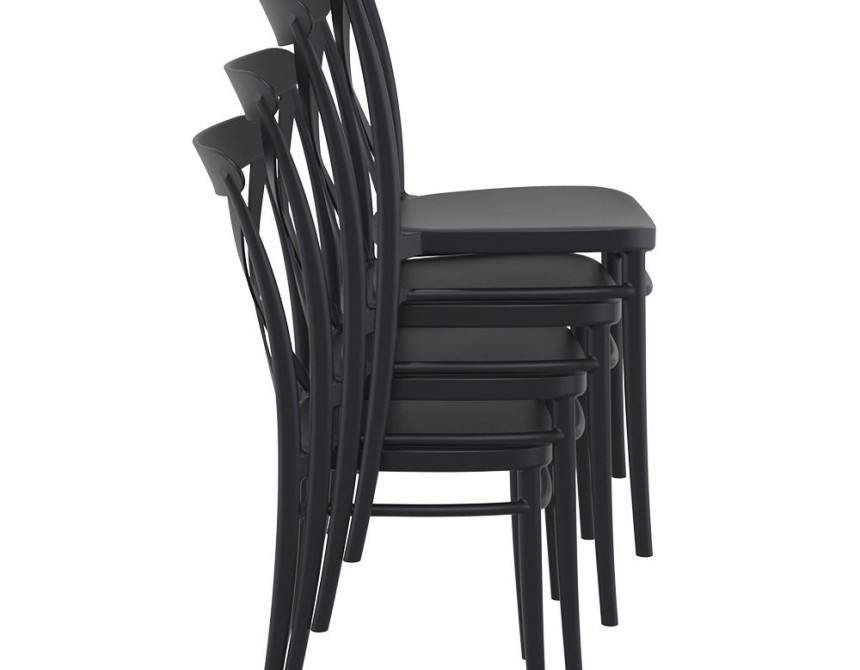 Cross/ST* Chair Black