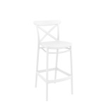 Cross/ST-S* Barstool White