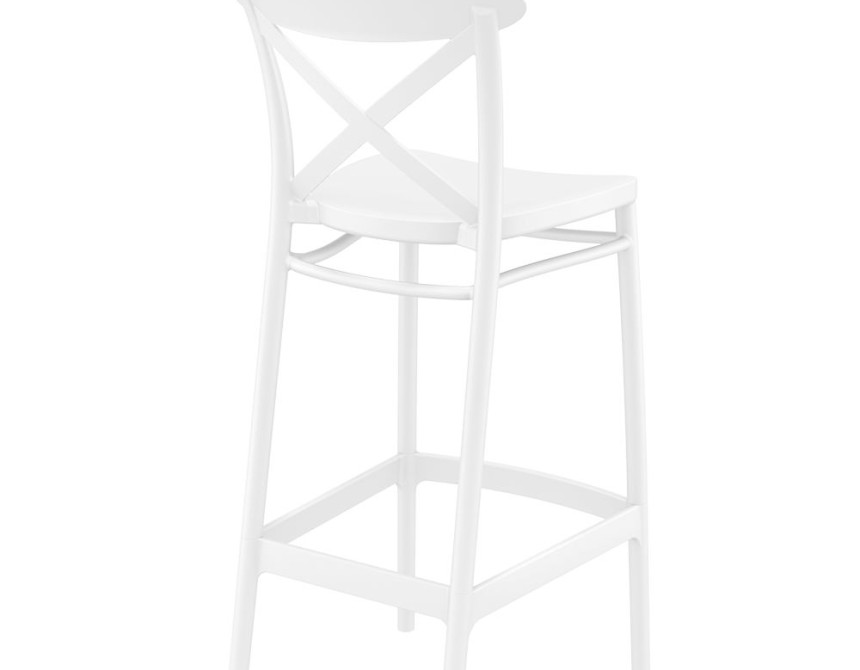 Cross/ST-S* Barstool White