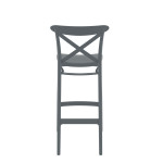 Cross/ST-T* Barstool Dark Grey