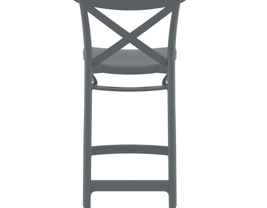Cross/ST-T* Barstool Dark Grey