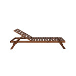 Jullio* Sun-Lounger Walnut