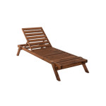 Jullio* Sun-Lounger Walnut