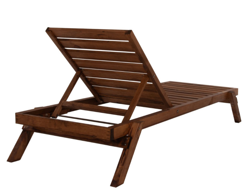 Jullio* Sun-Lounger Walnut