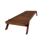 Jullio* Sun-Lounger Walnut