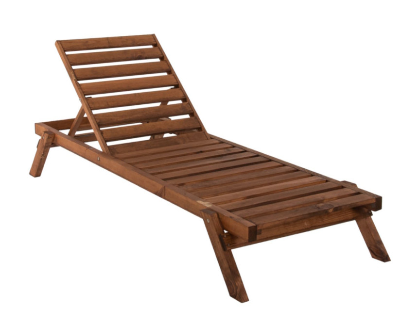 Jullio* Sun-Lounger Walnut