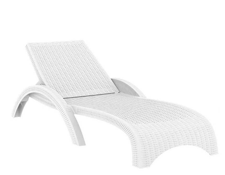 Tropic* Sun-Lounger White