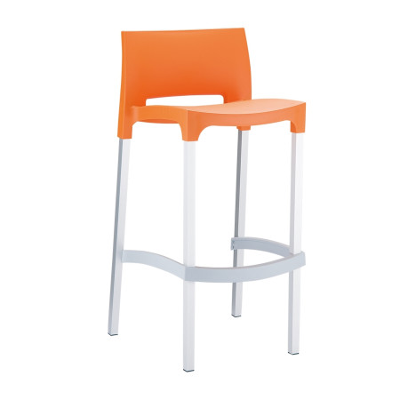 Gio* Barstool Orange 75cm Alu PL