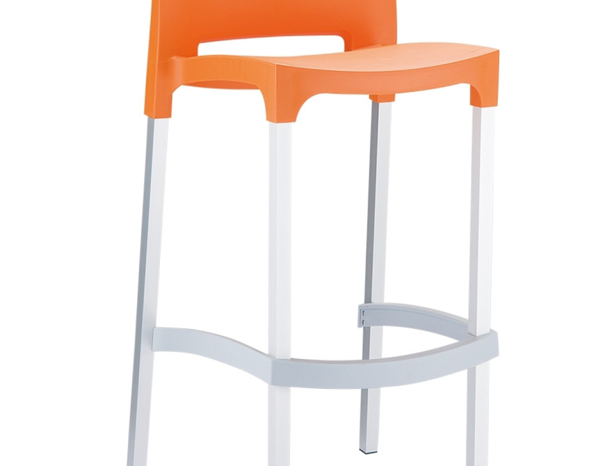 Gio* Barstool Orange 75cm Alu PL