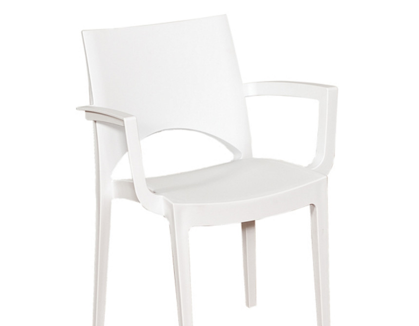 Armchair Paris/P-PP White*
