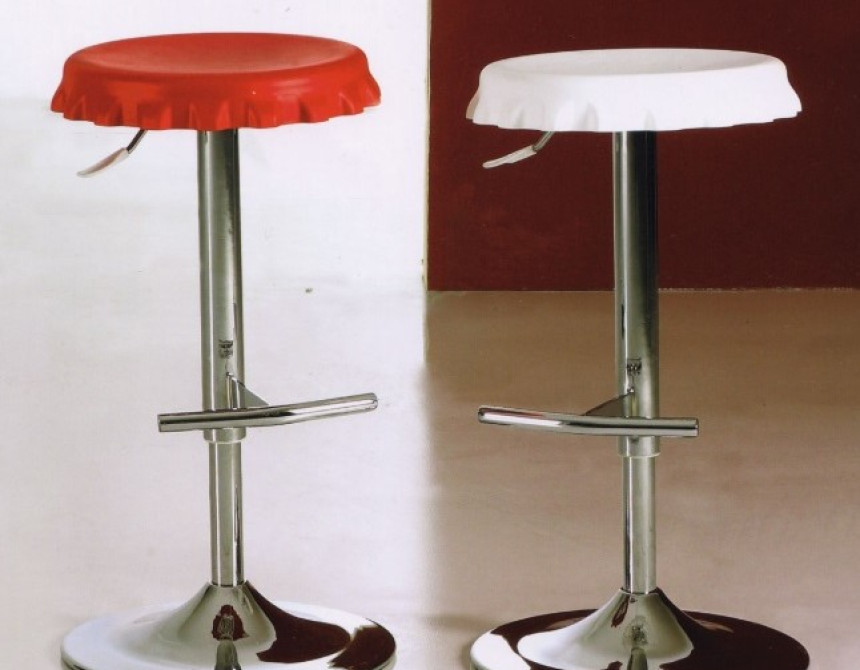 Cap Barstool Orange