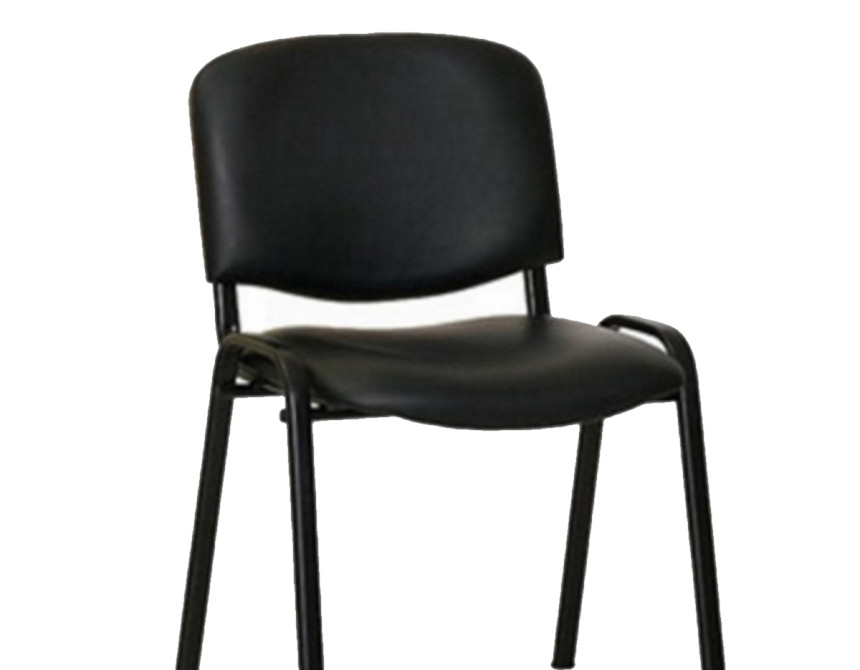 Visitor Chair Iso Black/Skai*