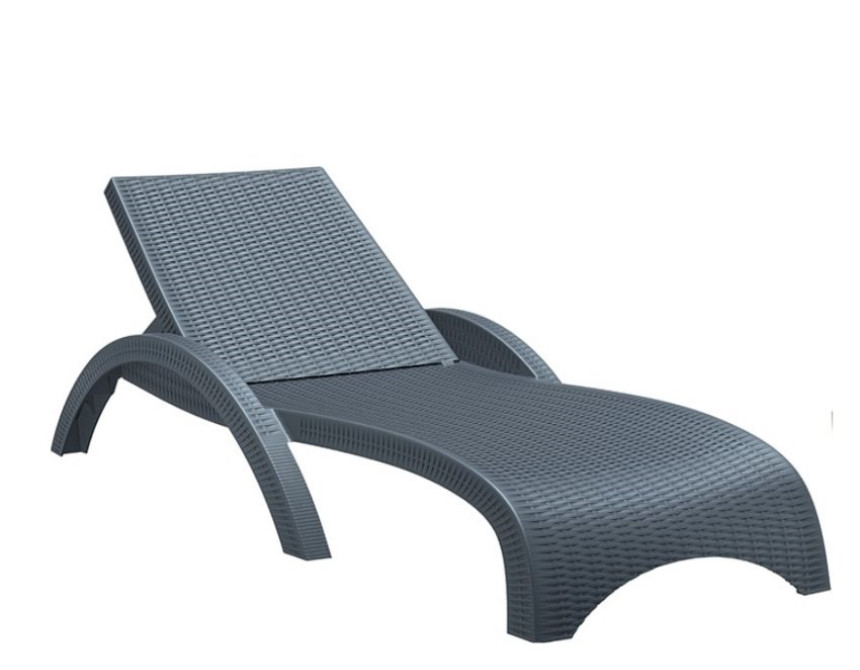 Tropic* Sun-Lounger Dark Grey