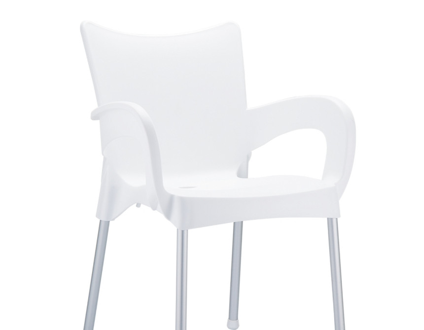 Romeo* Armchair White