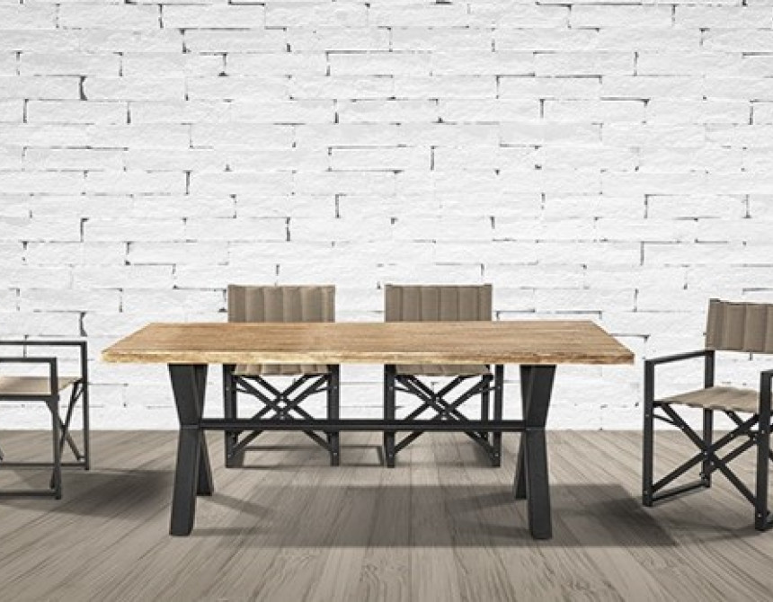 Piazza/W-LUX + X-Fir Table Dining Set