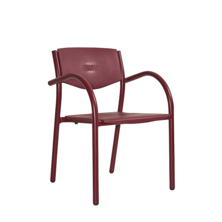 Orlando Bordeaux Armchair